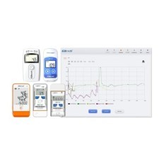 Hőmérséklet érzékelő Elitech RC- 5 + PDF Mini USB 5 pc adatrögzítő hideg és szállítás