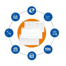 Elitech RC-5 + PDF Mini USB 5 PCS Dati e registratore di trasporto
