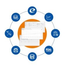 ELITECH RC-5 + PDF Mini USB 5 st Data och Transport Recorder