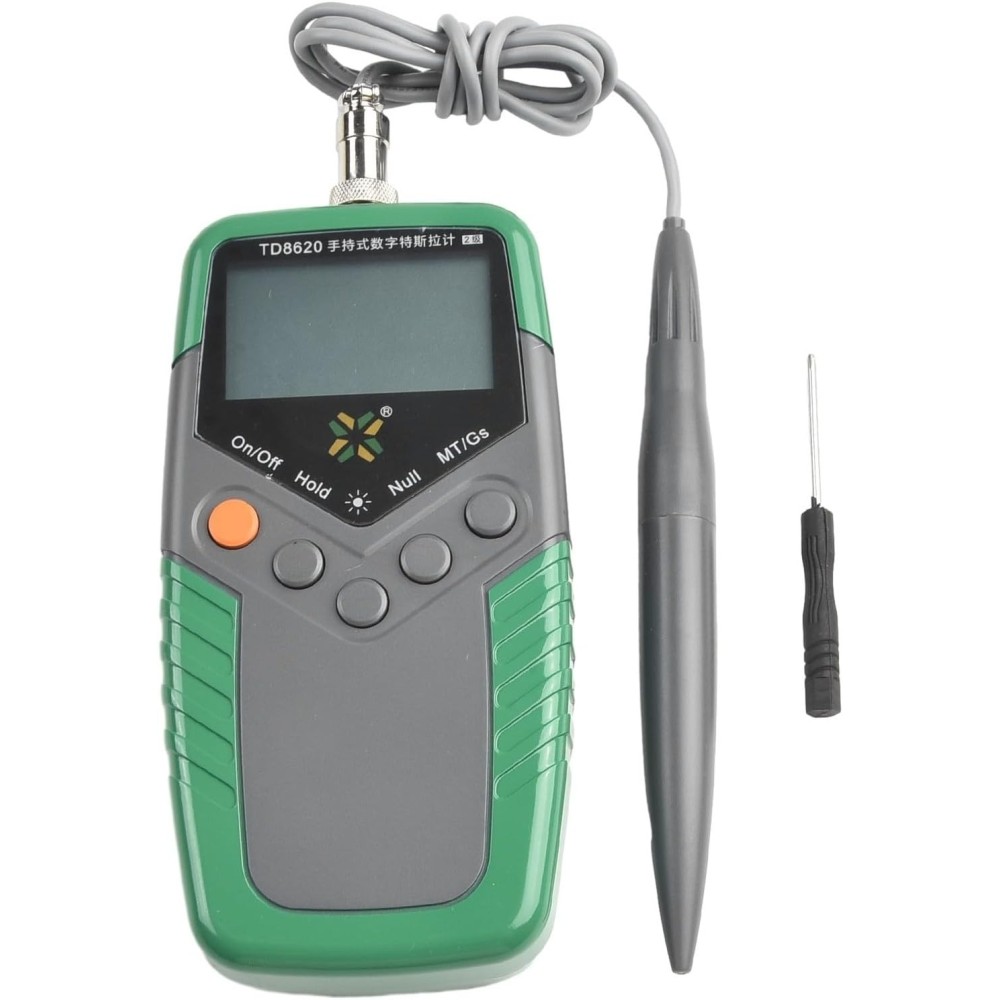 Gaussometer alue 0-24000 Mt Tarkka magneettikenttämittari, jonka tarkkuus on 5%