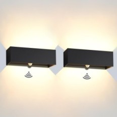 Λάμπα Kingwen, 30 W, 120 °, 3000K Hot White, IP65, Black, 2 τεμ.