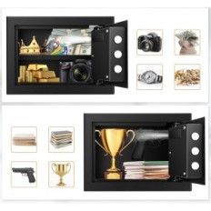 Damaged fire-resistant MeJasg 25L Safe with waterproof portfolio