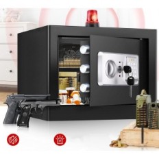 Damaged fire-resistant MeJasg 25L Safe with waterproof portfolio