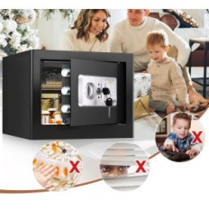 Damaged fire-resistant MeJasg 25L Safe with waterproof portfolio