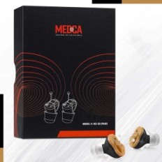 Używany Zestaw wzmacniaczy MEDca czarny para na prawą i lewą stronę