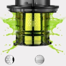 AOBOSI SW-022 200 Squeezer v černém pomalém zatáčku šťávy pro ovocné a zeleninové šťávy