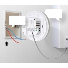 Bekk tgr86wifi termostat for oppvarming wi-fi 3a Alexa, Google