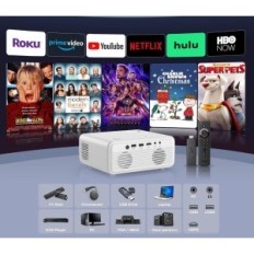 Izeker IPL310, 13000 Luks, Full HD, 5G WiFi Bluetooth, 300 '' Exposição