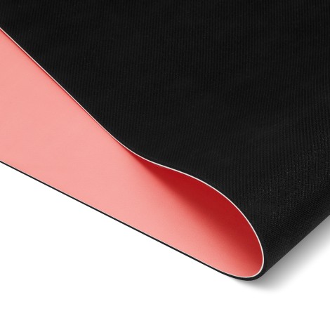Tapete de Yoga ACTIVESHOP YOGA MAT 1103 em Borracha Natural e PU Ecológico — close-up da superfície