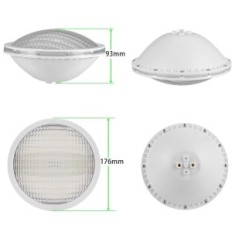 Lylmle PAR56 d'occasion 20W, RVB, IP68, 12V, 2 PCS.