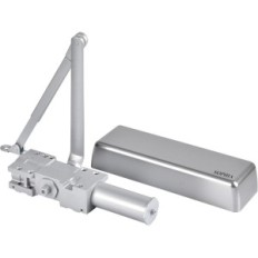 Self-closer to the door Sophia DK9000 silver for commercial doors. Durable