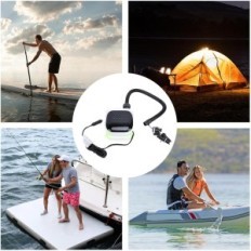 Bomba eléctrica para tablero de fila genérico, 4000 mAh, 12 V