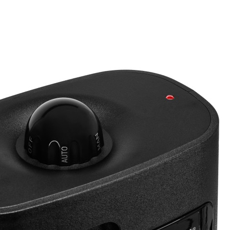 Automatic 1400W hairdressing vacuum cleaner — close-up of the controls