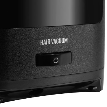 Automatic 1400W hairdressing vacuum cleaner — close-up of the controls