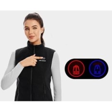 Moterų šildymo liemenė HillsLtr, 7.4v, 12000 Mah, dydis m