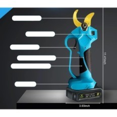 Secador de mierda, compatible con la batería Makita 18V, usada