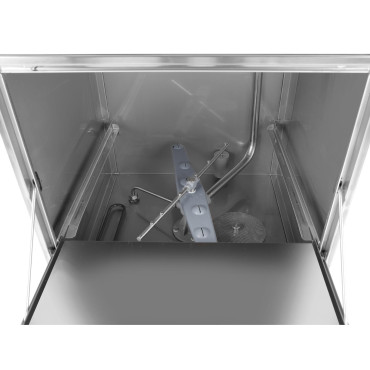 Vaatwasser voor gebruiksvoorwerpen Snelle en economische + dispenser + afvoerpompmand 50x50cm 230V