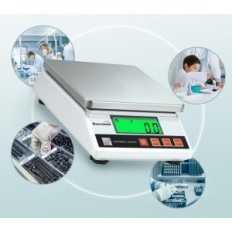 Priemyselná hmotnosť Bonvoisin 6000 g Presnosť 0,1 g Professional Laboratórium a Kvetnatí