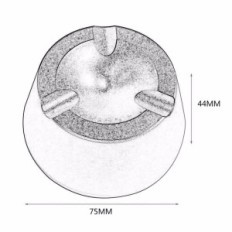 Magnetický klíč RESTEQ 15000gs pro odstranění klipů a zajištění pro lahve