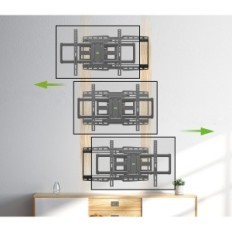 TV holder USX MOUNT XML018 -1-03, 32- 90 inch, fekete