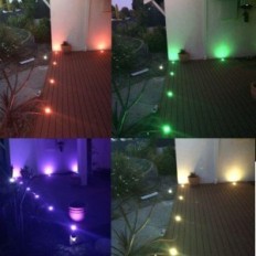 Lâmpadas Subosi, RGB DC 12 V, Ø 61 mm, 12 W, Wi-Fi, 10 PCs.