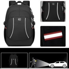 DELLA GAO laptop backpack large capacity over independent pockets that provide a lot of storage space