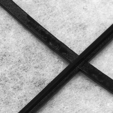 GABBIANO Kappersstofzuiger vlak filter HEPA HF4 — detail oppervlak