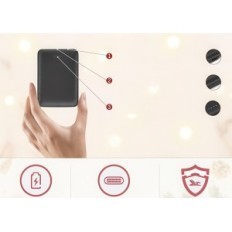 Vofuoti Vyhrievaná vesta, 3 úrovne ohrevu s Powerbank, M, poškodené