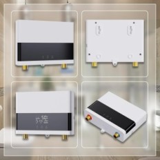 Δεν λειτουργεί θερμοσίφωνας Jaogaus, 6000 W, IPX4, 230 V, 22.3x22.3 x17,5 cm