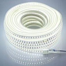 LED PAFING 20M 220-230V 120 diod z EU, 20 metrov 6000 K, belo hladno