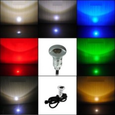 Lampes intégrées à LED au sol Ensemble 20 pièces Luminaire à économie d'énergie IP67 avec lumière de LED chaude pour le jardin