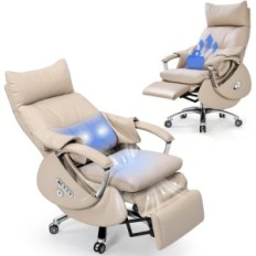 EMIH Office-tuoli, jossa jalka, 2200 mAh, beige