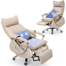 EMIH Office-tuoli, jossa jalka, 2200 mAh, beige