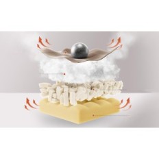 EMIH Office-tuoli, jossa jalka, 2200 mAh, beige