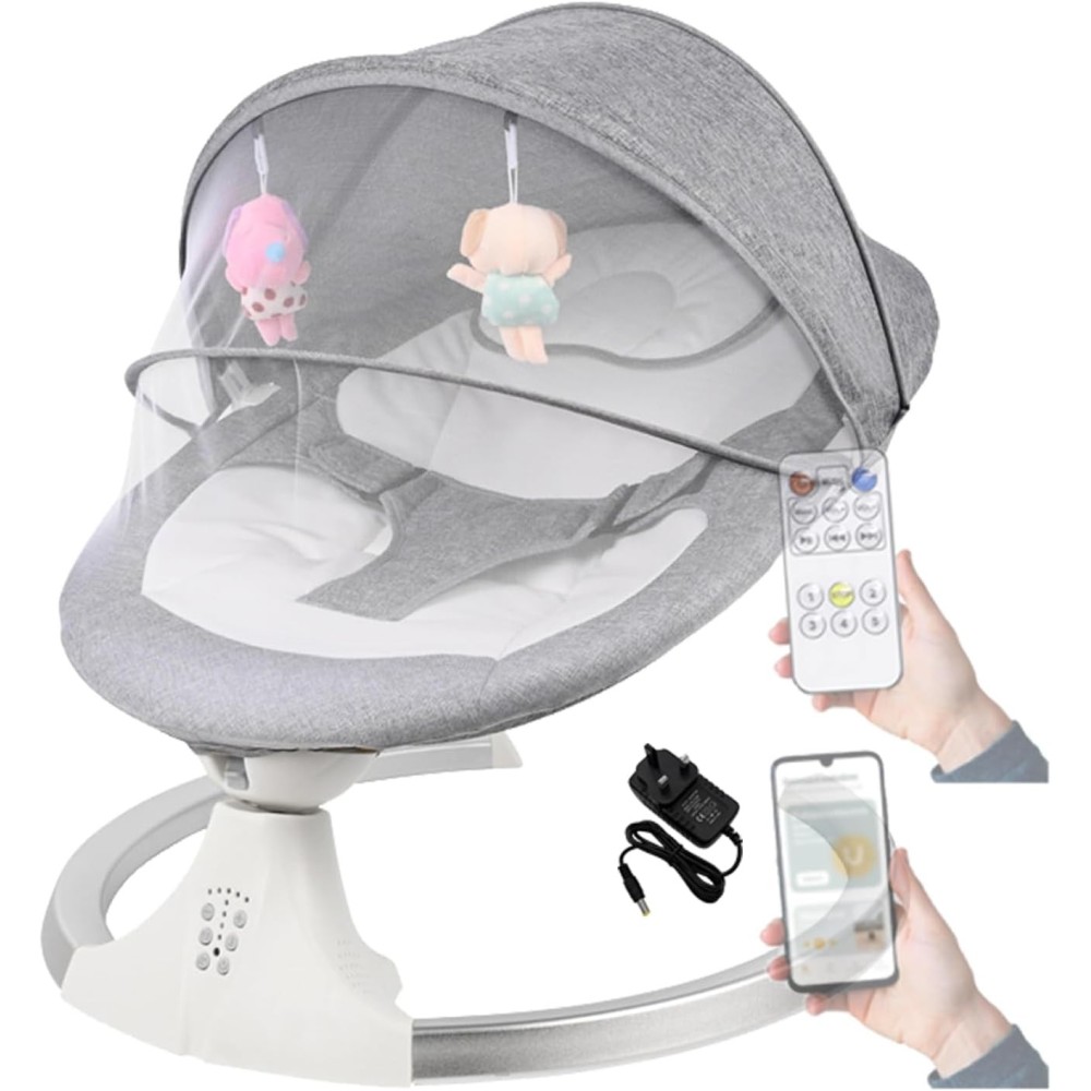 Leżaczek-Wausaczek for babyer Wrneaoch, Bluetooth, Utstilling