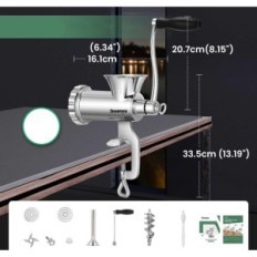 Ručno meso meso britva Zyw-105c, nehrđajući čelik