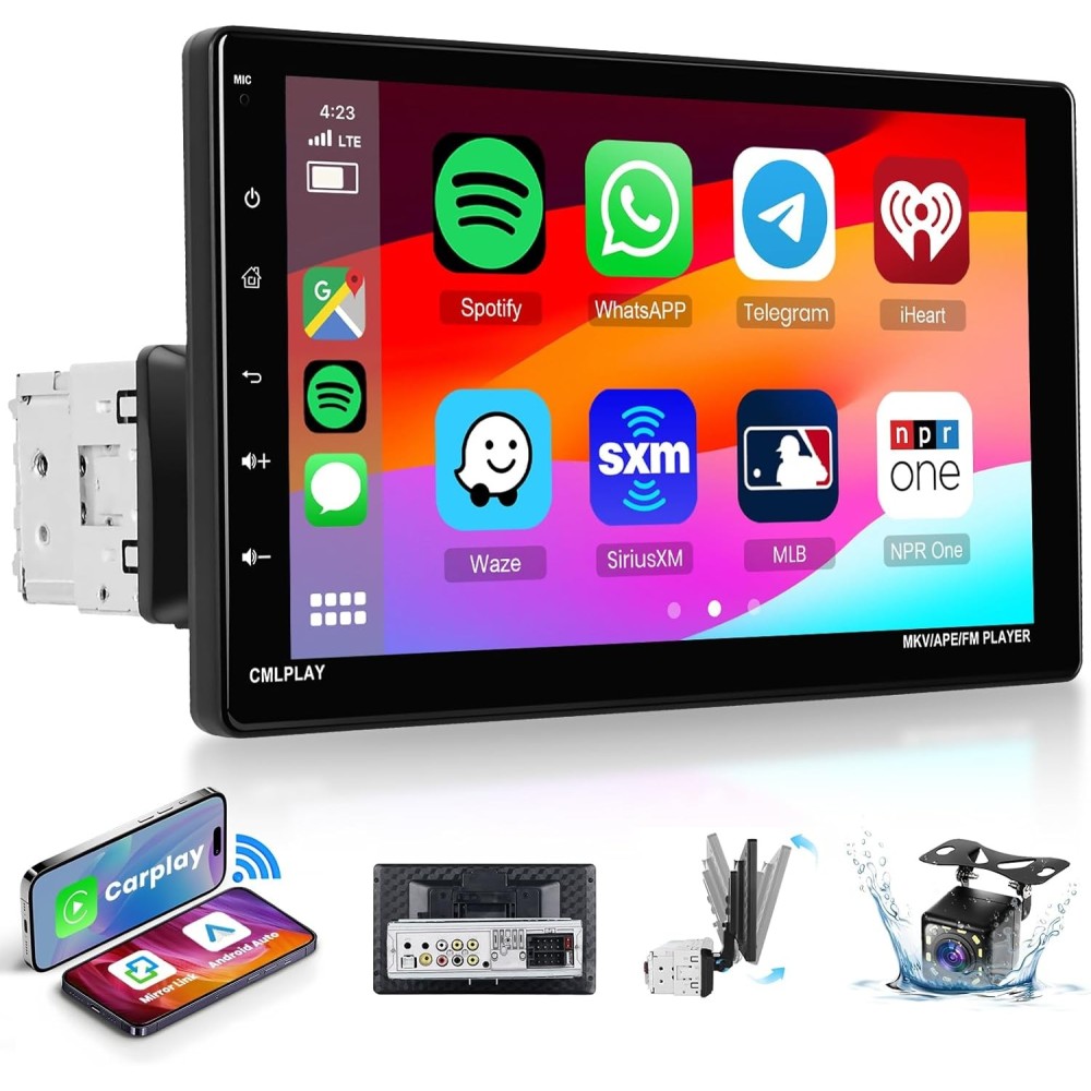 Auto stereo System 9010C, HDMI, Bluetooth, FM rádio