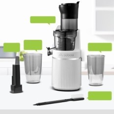 Aobosi, 200 W, 60 dB, funzione di inversione, mostra