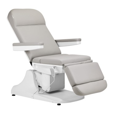 Azzurro 891 electric cosmetic chair grey — side view