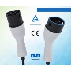 Kabel za utovar automobila evidy, tip 2, spiralni 11kW, 5m, 16a