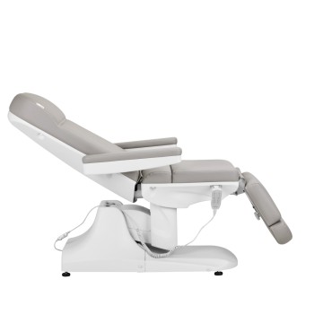 Sillón eléctrico cosmético Azzurro 891 gris — vista lateral