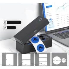 Tiskárna Nelko Label, 4x6, Bluetooth, IOS, Android, 6W, černá