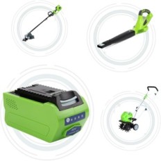 Exmate Battery, Li-Ion, 40 V, 5000 mAh, til GreenWorks G-MAX