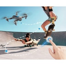 Dron Deerc D10 com 2K FPV Fly Tap Função com duas baterias e case