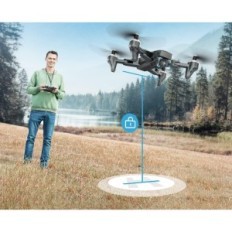 Použité Don DECEERC D10 s 2K HD FPV Fly Function s dvoma batériami a prípadmi