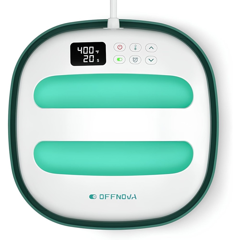 Presse thermique pour les chemises 1150 dans le dispositif d'alimentation thermique Offnova