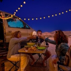 Solar light chain for garden, Oxyled 100 LEDs