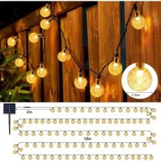 Solární lehký řetězec pro zahradu, Oxyled 100 LED