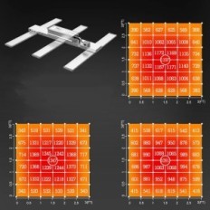 LED svetilka za Bloom Plus rastline, 3x3 metrov, 300W, uporabljena