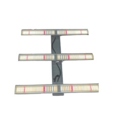 LED-lamp voor bloei plus planten, 3x3 meter, 300W, gebruikt